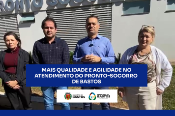 Pronto-Socorro de Bastos: qualidade e agilidade no atendimento