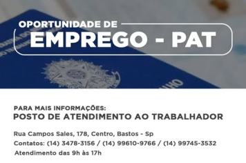 Novas oportunidades