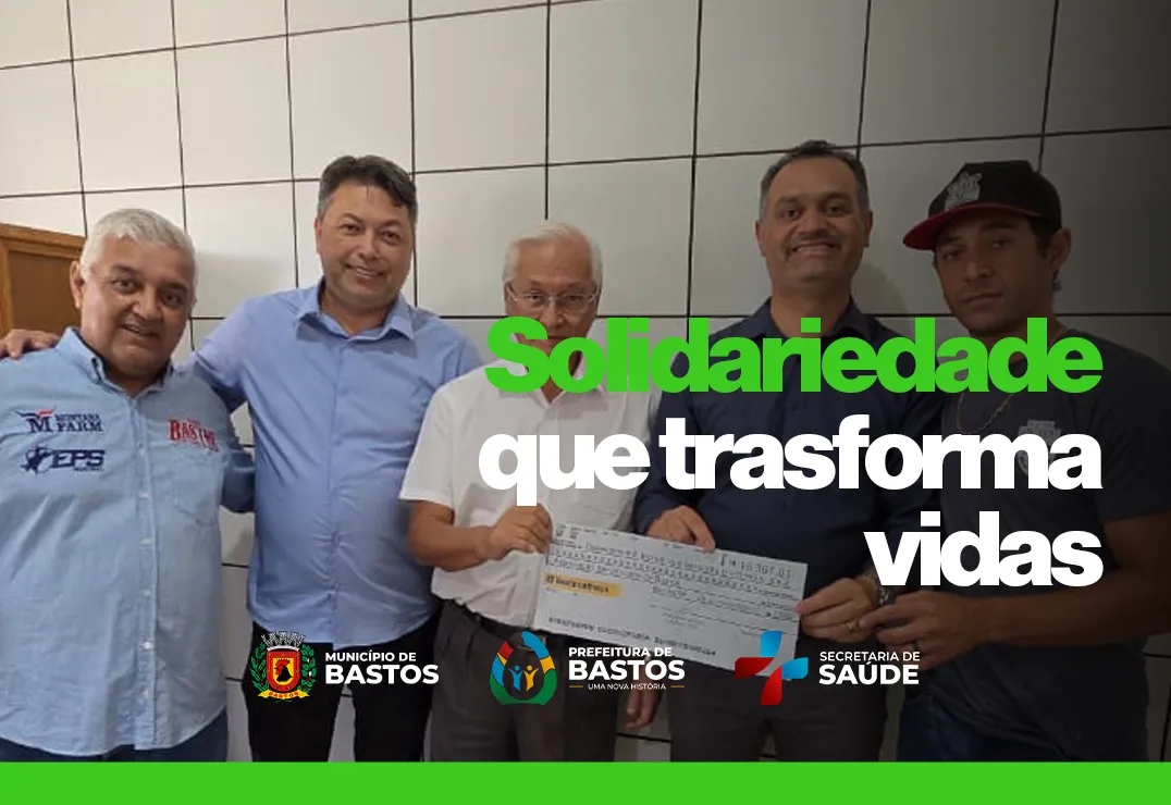 RECURSOS PARA O HOSPITAL DE BASTOS