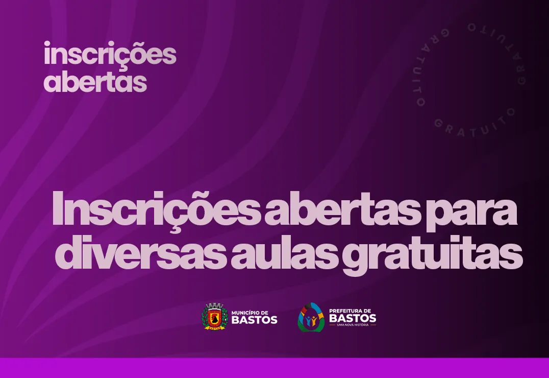 Cursos e aulas gratuitas 