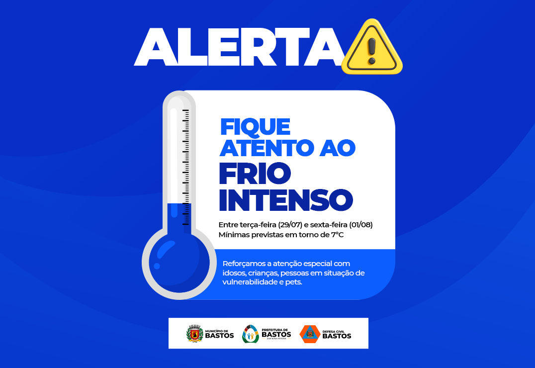 Atenção à meteorologia