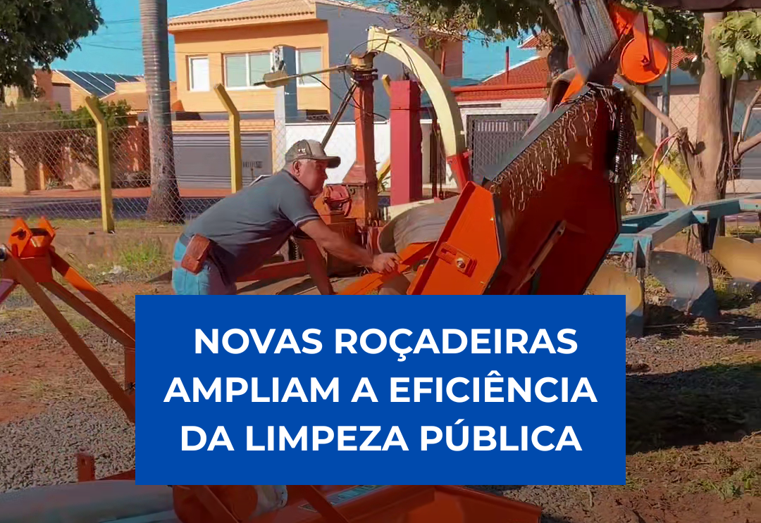 Novas Roçadeiras: agilidade, eficiência e qualidade