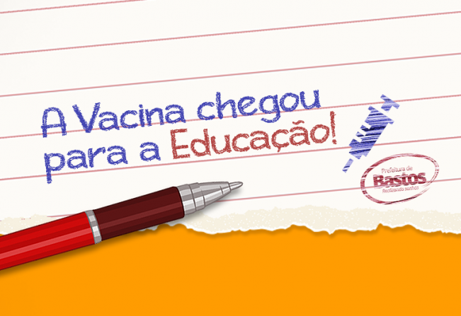 Vacina para a Educação!